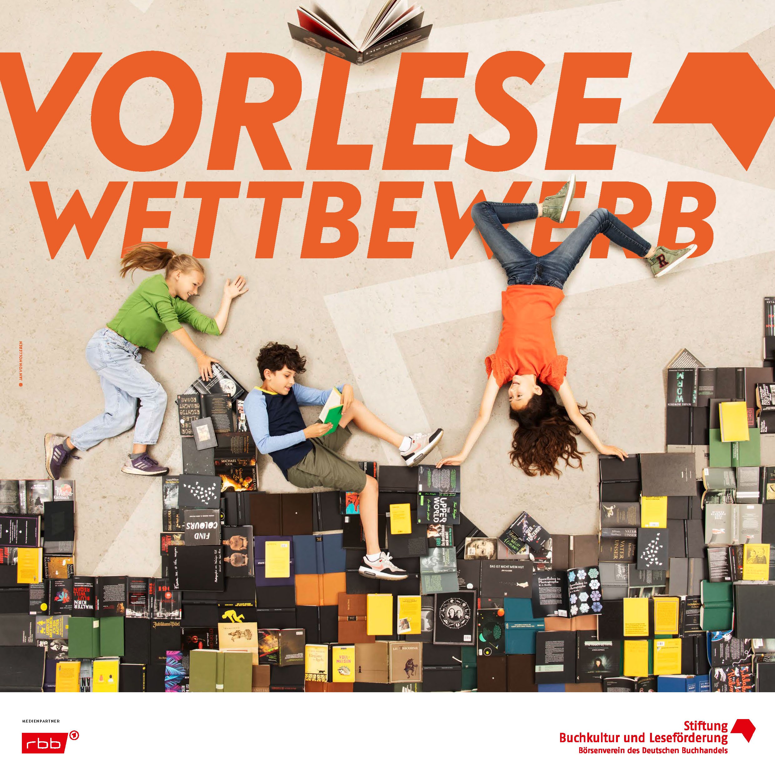 Plakat Vorlesewettbewerb