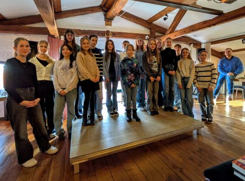 Richtfest Sozialgebäude Sportanlage Klütz