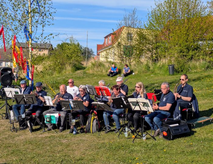 Richtfest Sozialgebäude Sportanlage Klütz